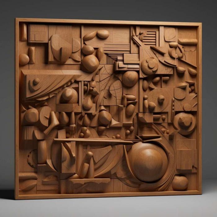 نموذج ثلاثي الأبعاد لآلة CNC 3D Art 